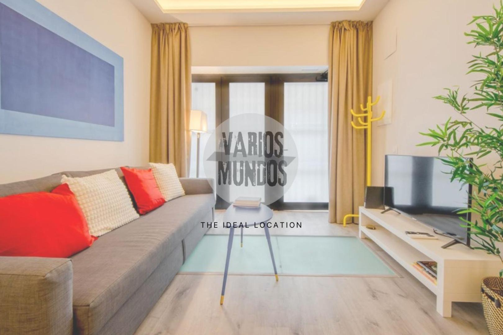 Apartamento Magnifico 8pax En Calle Santa Ana *