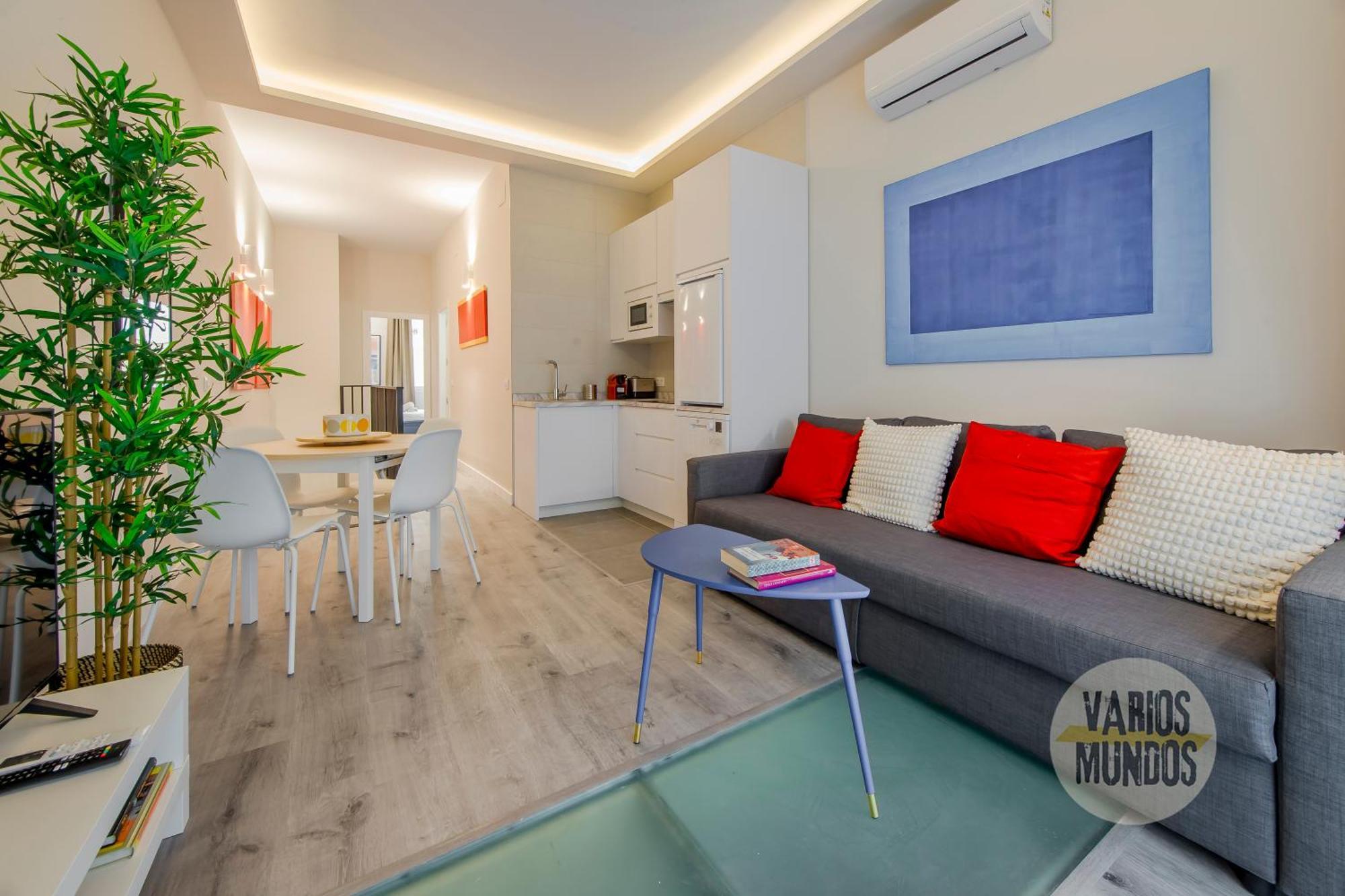 Apartamento Magnifico 8pax En Calle Santa Ana *