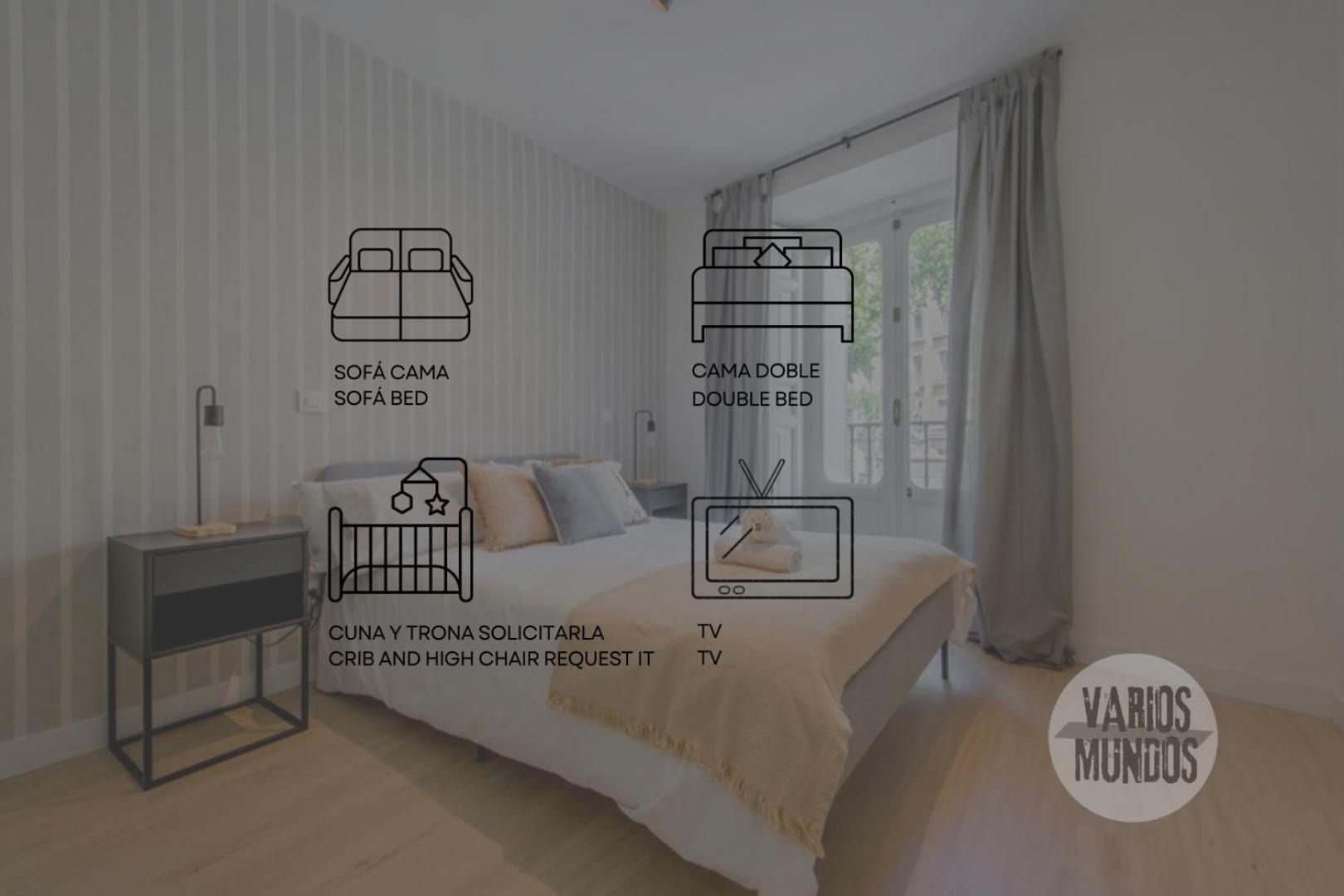 Spacious New Aparment 8pax En La Plaza De Tirso E1