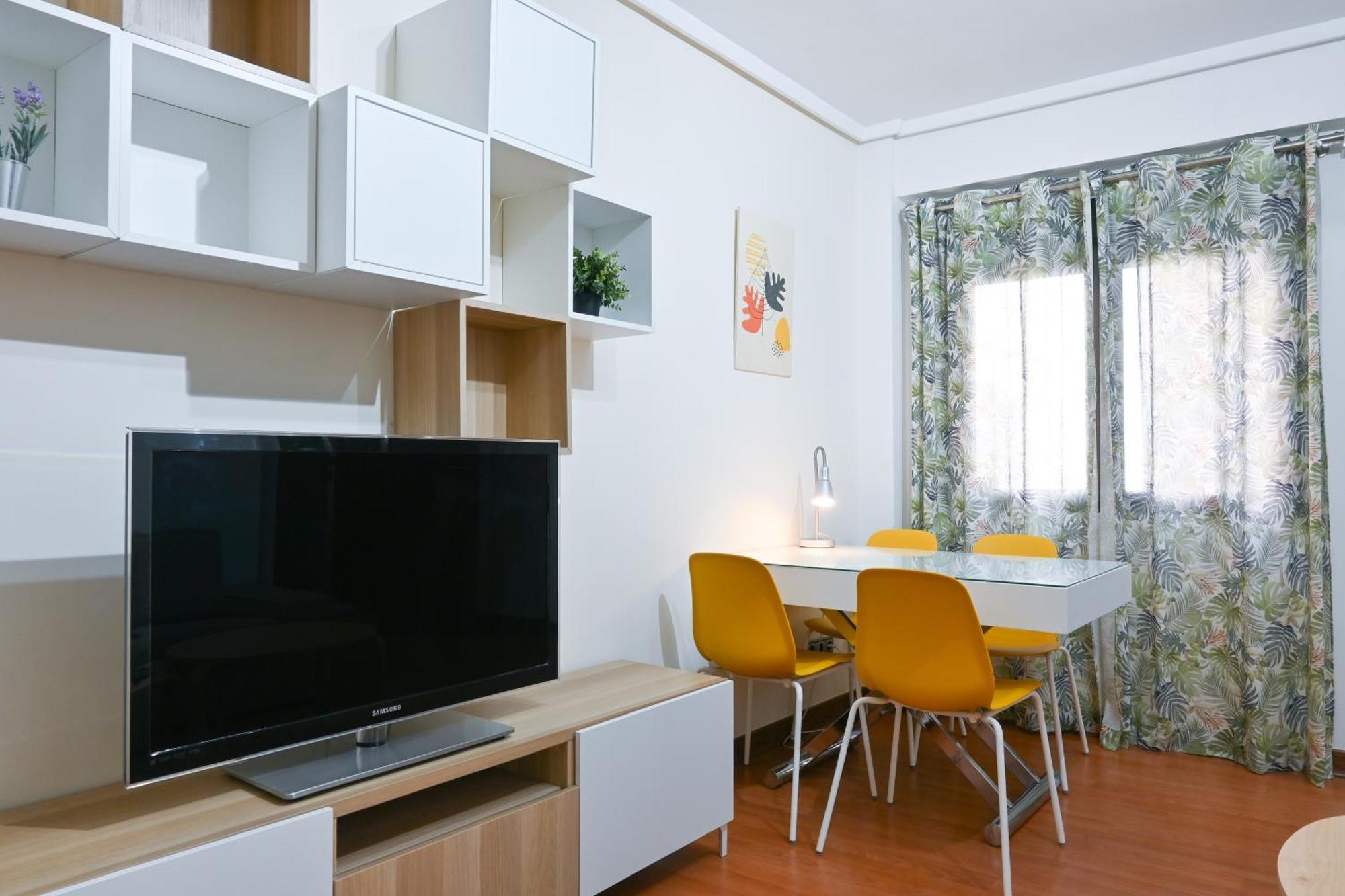 For Acogedora Vivienda Temporal De 2 En Chamberi Eca10 Apartamento Madrid