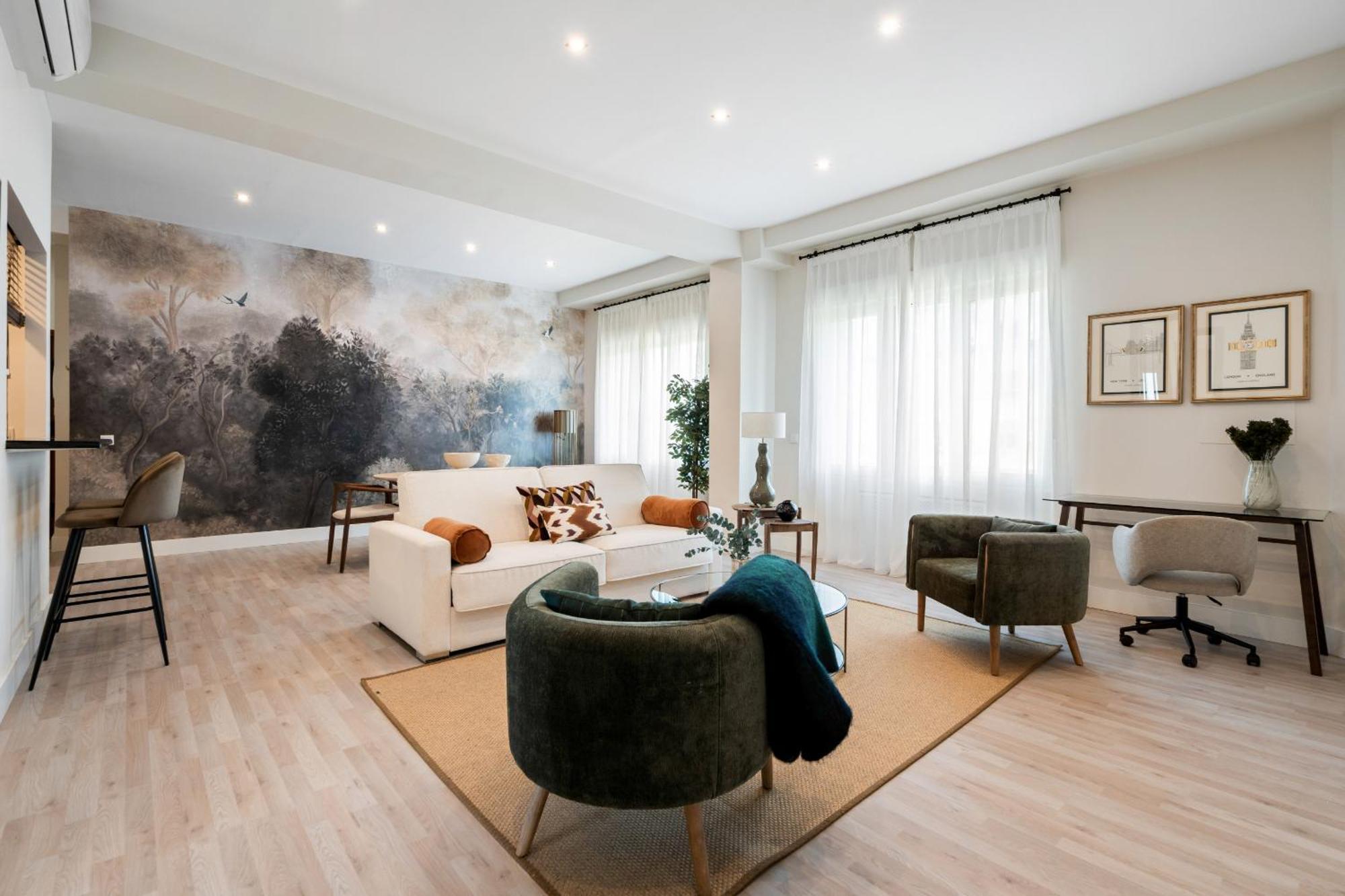 Apartamento Gran Via Panorama Syline 6pax Alquiler Temporal Madrid