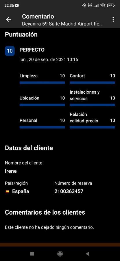 Apartamento Deyanira 59 Airport Ifema Madrid