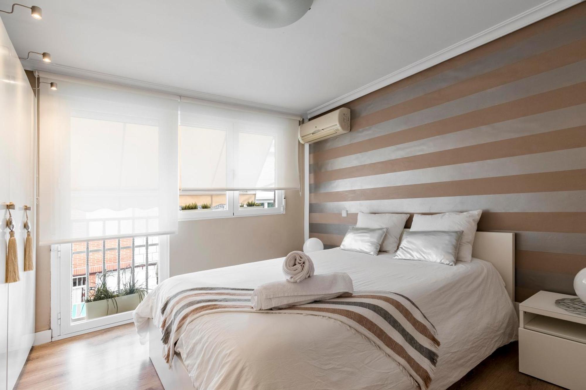 Сasa de vacaciones Independiente De Diseno Con Patio Privado Madrid
