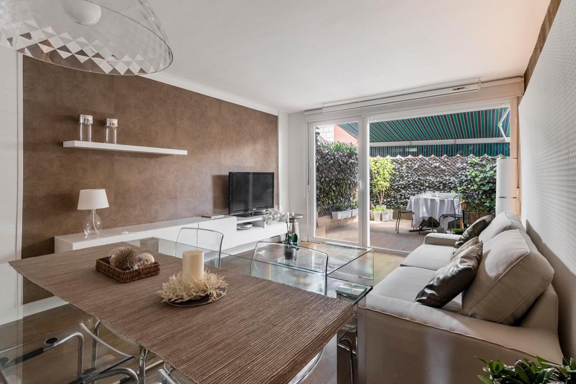 Сasa de vacaciones Independiente De Diseno Con Patio Privado