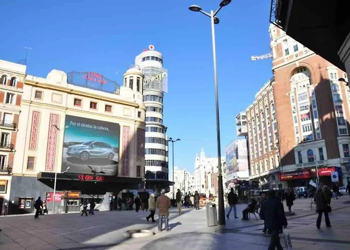 Amplio y cómodo loft en la Gran Vía junto a Callao