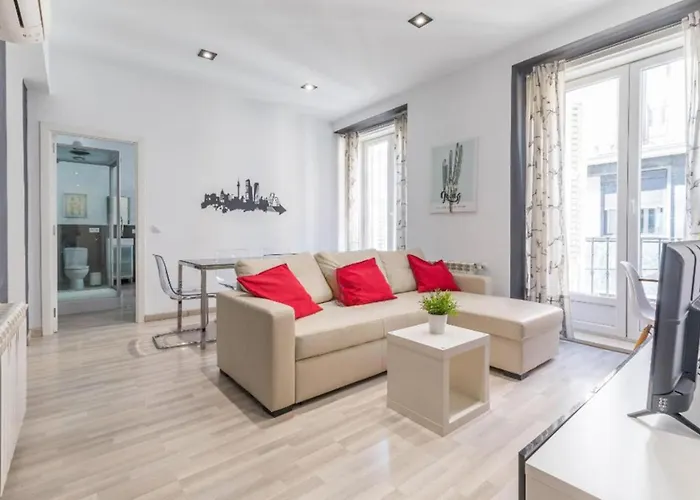 Spacious flat puerta del sol