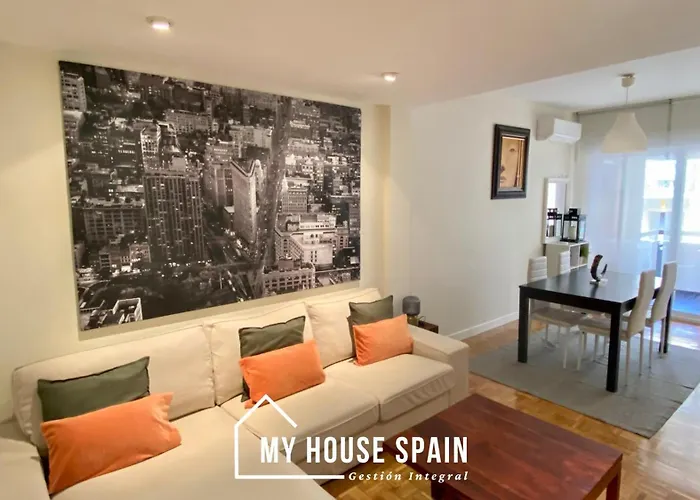 Myhousespain-Tranquilo Apartamento Con Balcon