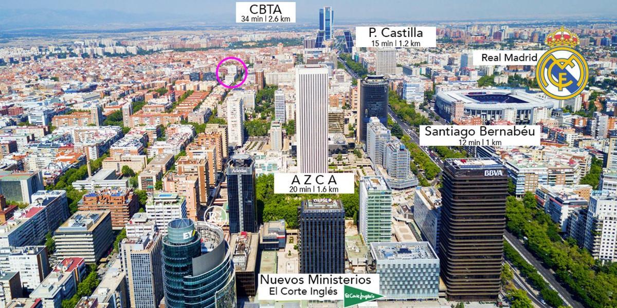 Bernabéu - Cuzco - Eurobuilding 2 Luxury * Madrid