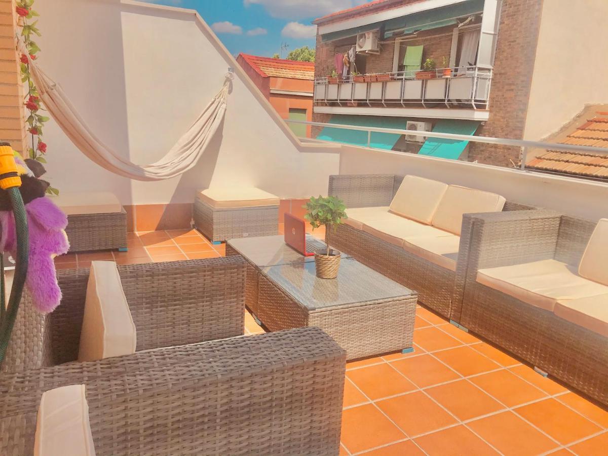 Atico Individual&terraza, 6 Min En Metro Atocha Apartamento