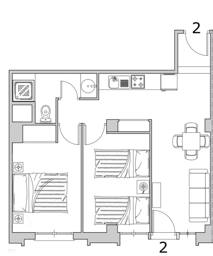 Apartment Luxe North Real Stadium Hga5