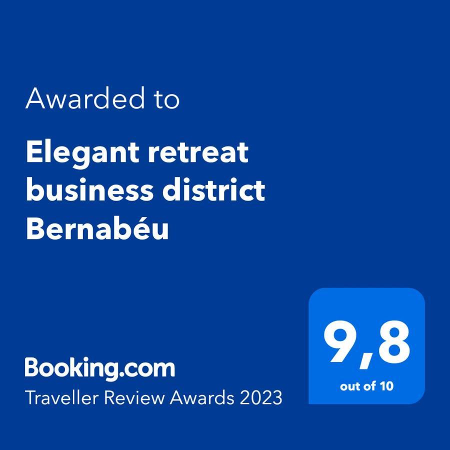 Elegant Retreat Business District Bernabéu Apartamento Madrid