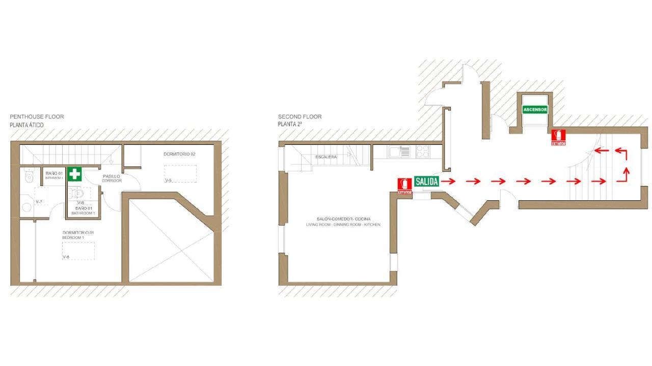 Apartamento 2 Bedrooms 2 Bathrooms- Penthouse- Almagro- Mintystay *