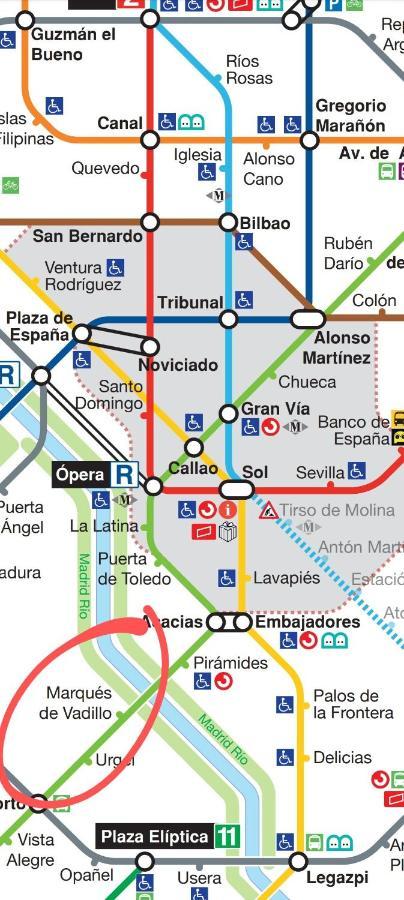 Apartamento Center Private 7 Minutes Or 4 Metro Stops Madrid