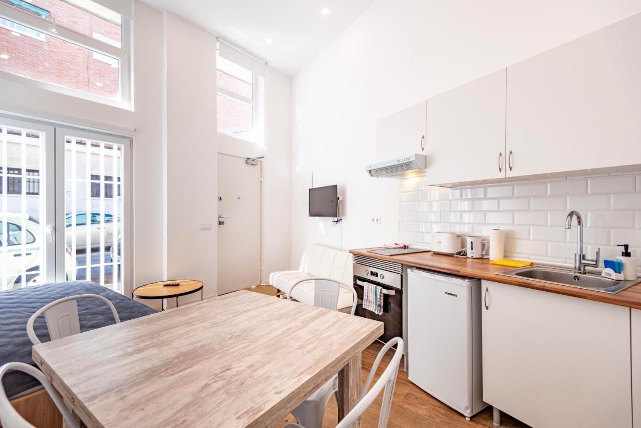 Apartamento New 1 Min Metro, Cozy 1 Bed Close To Downtown, Wifi A Madrid