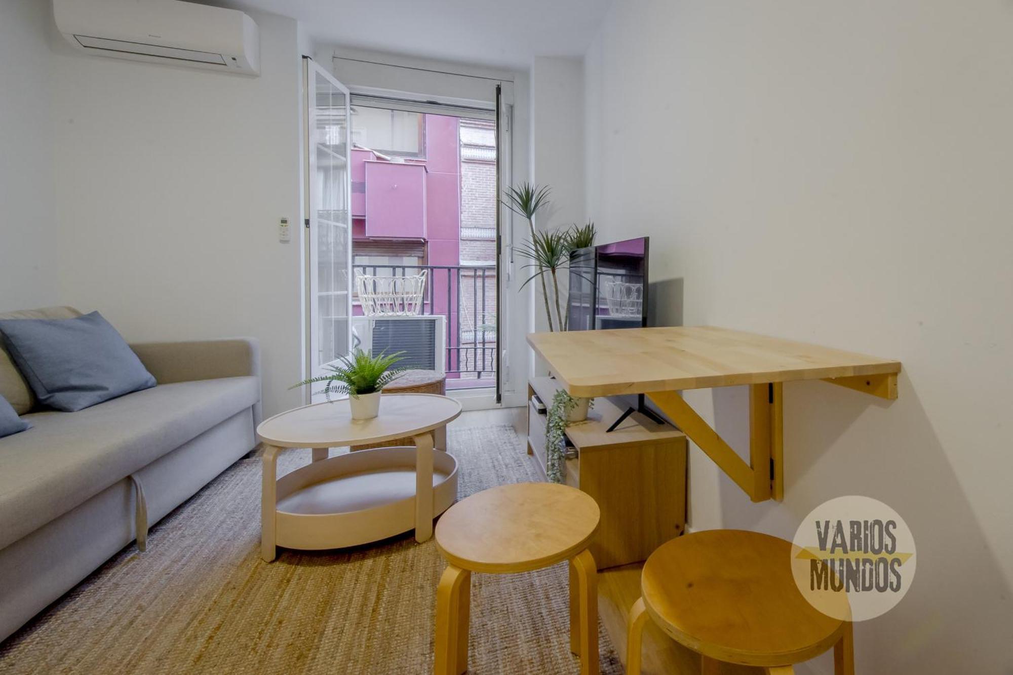 Apartamento Calle Regueros Loft 3pax En Pleno Chueca