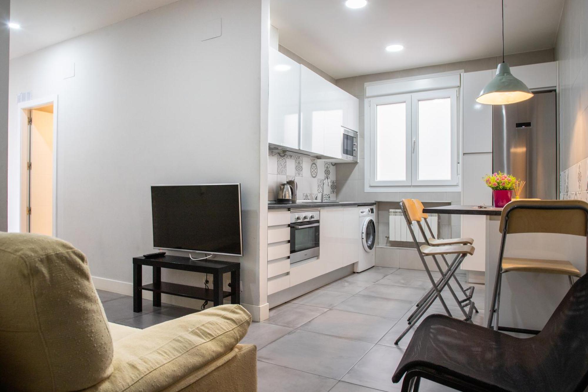 Luminoso & Moderno 4 En Retiro Apartamento Madrid