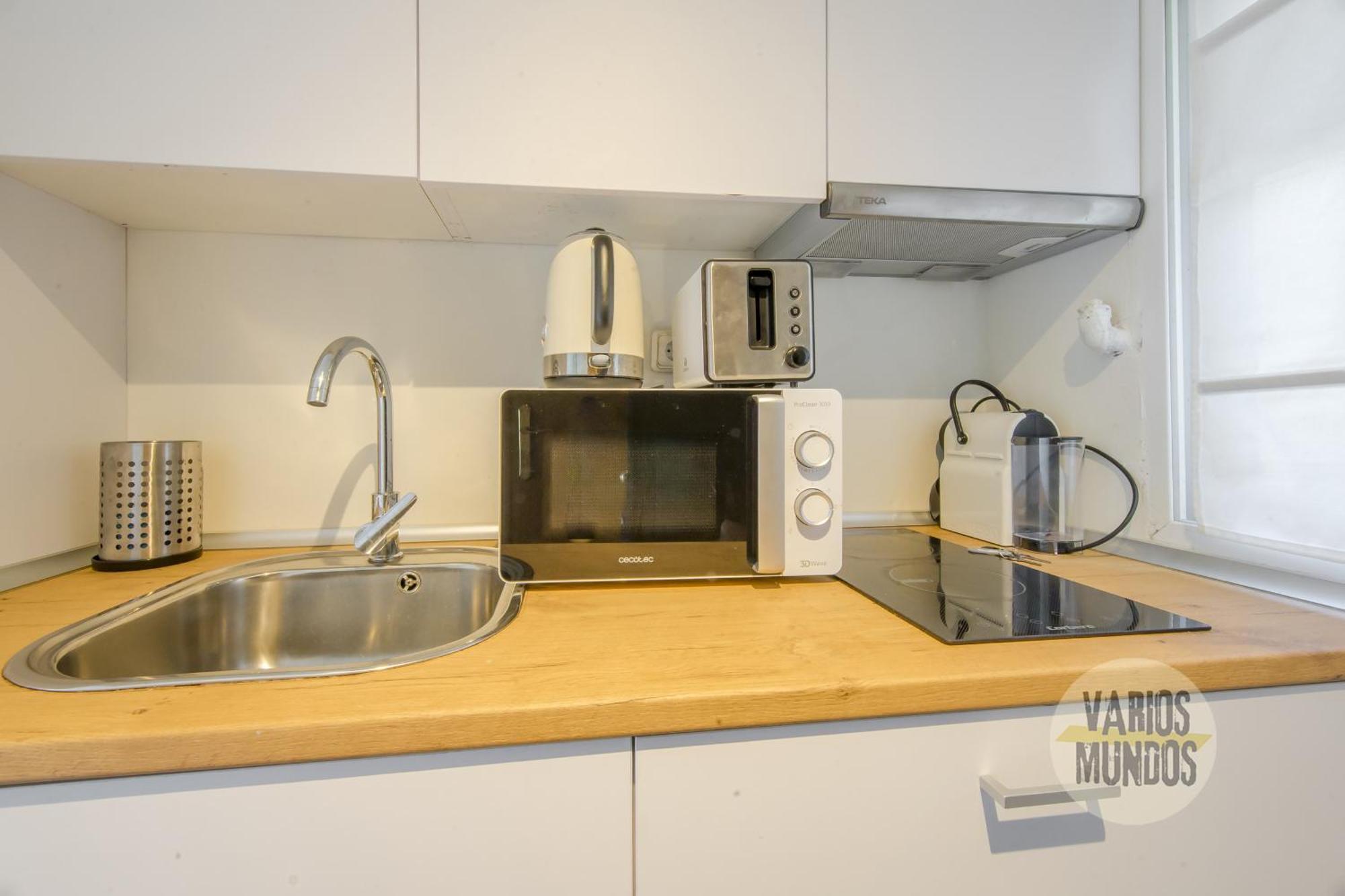 Apartamento Fabuloso Atico Doble Altura 3pax En Chueca Madrid