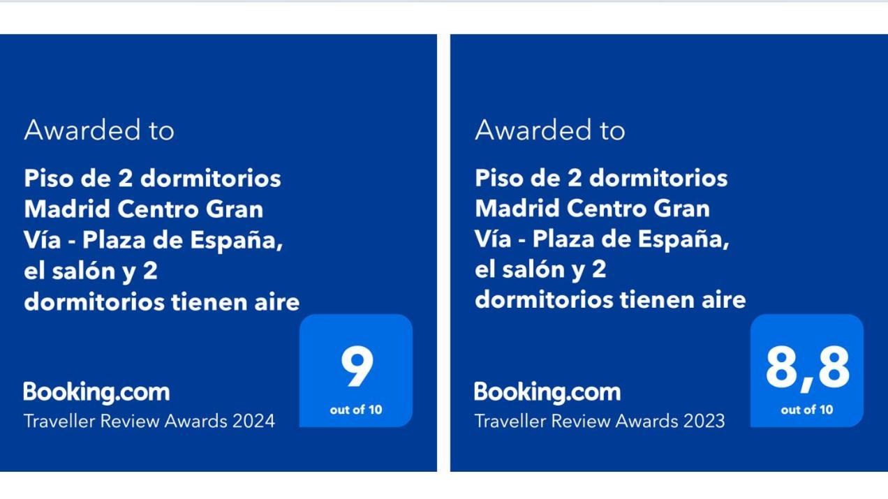 Piso De 2 Centro Gran Vía - Plaza De España, El Salón Y 2 Tienen Aire Apartamento Madrid