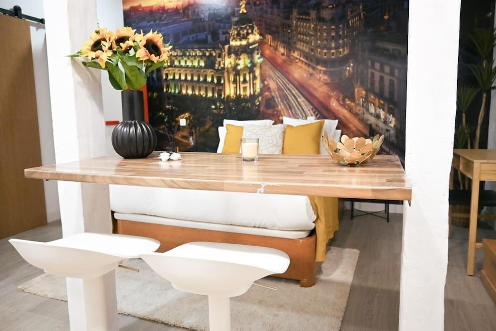 Agradable Apartamento Temporal De 1 Dormitorio En Pez30 Apartamento Madrid