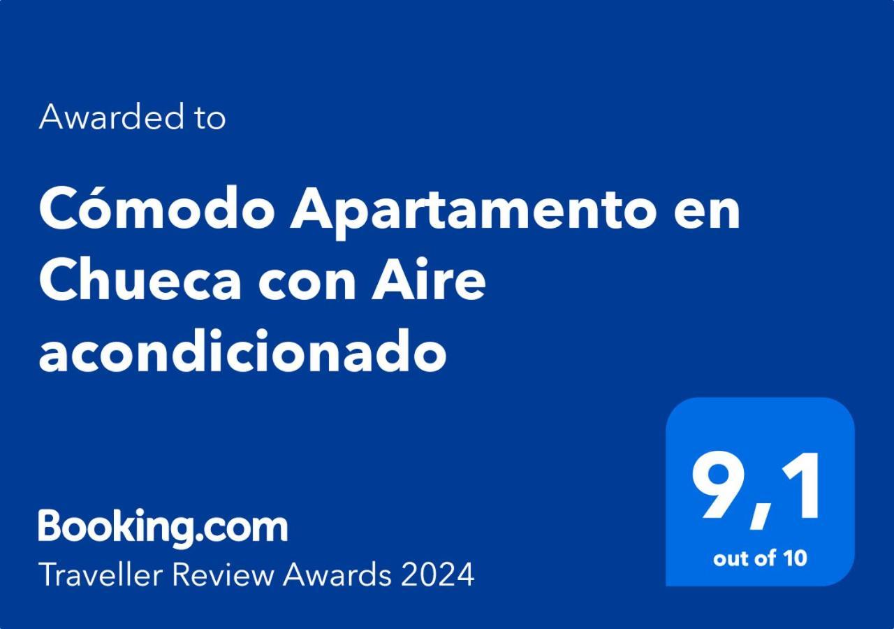 Apartamento Exclusivo Y Acogedor Con Balcon En Chueca, Con Aire Acondicionado Y Calefaccion *