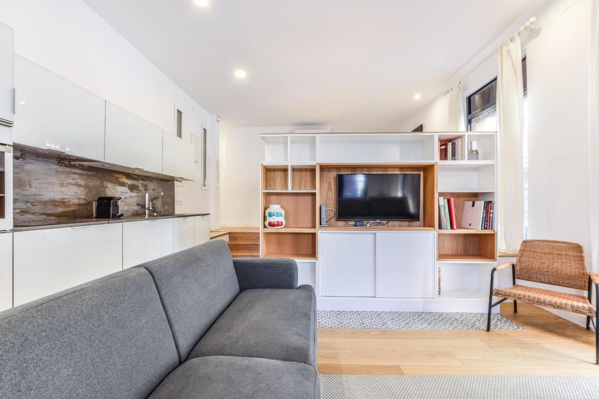 Loft Exclusivo Reformado De Diseno Alquiler Temporal * Madrid