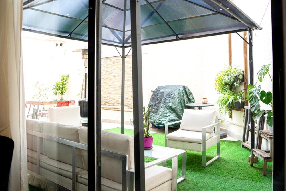 Precioso Con Patio, Tranquilo Apartamento Madrid