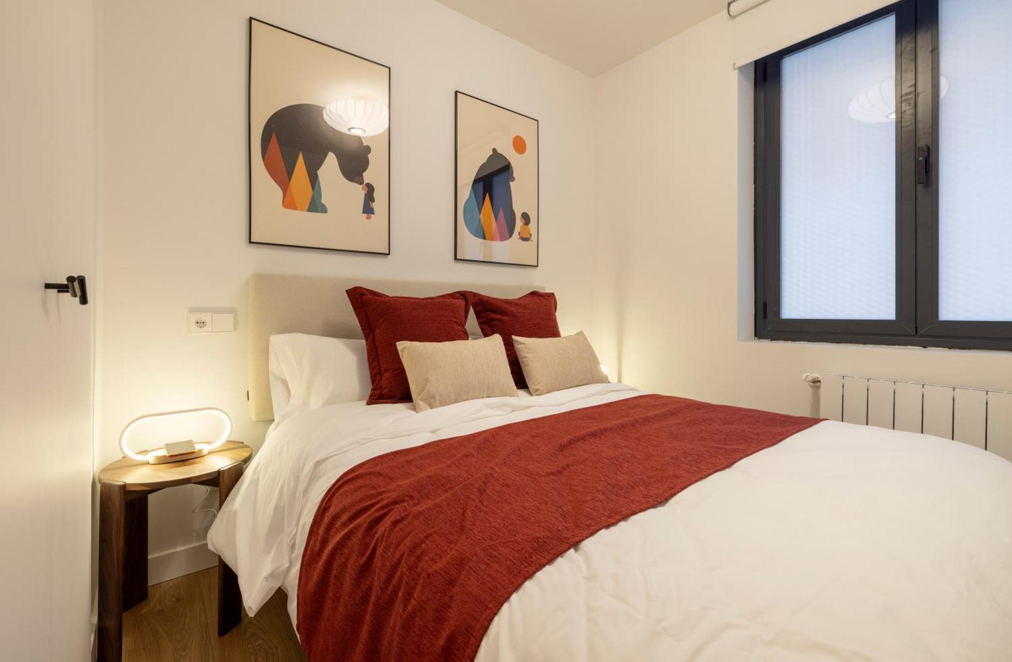 Apartamento New Designed Flat 3 Bedrooms 2 Showers Madrid