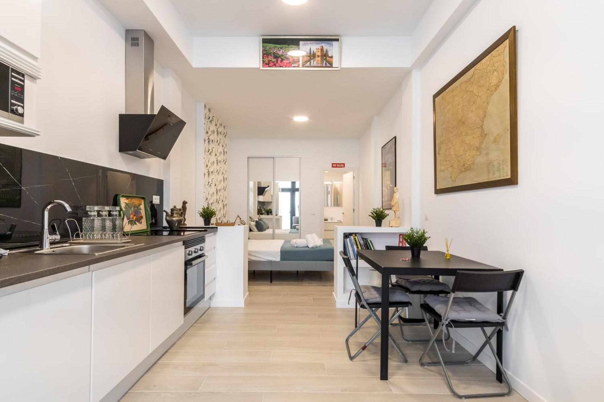 Modern Comfy-1bedroom 1bathroom-prosperidad Apartamento Madrid