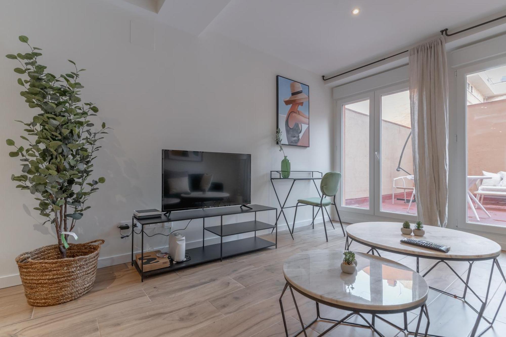 Large With Terrace- 2bd 1,5bth- Plaza Castilla Madrid