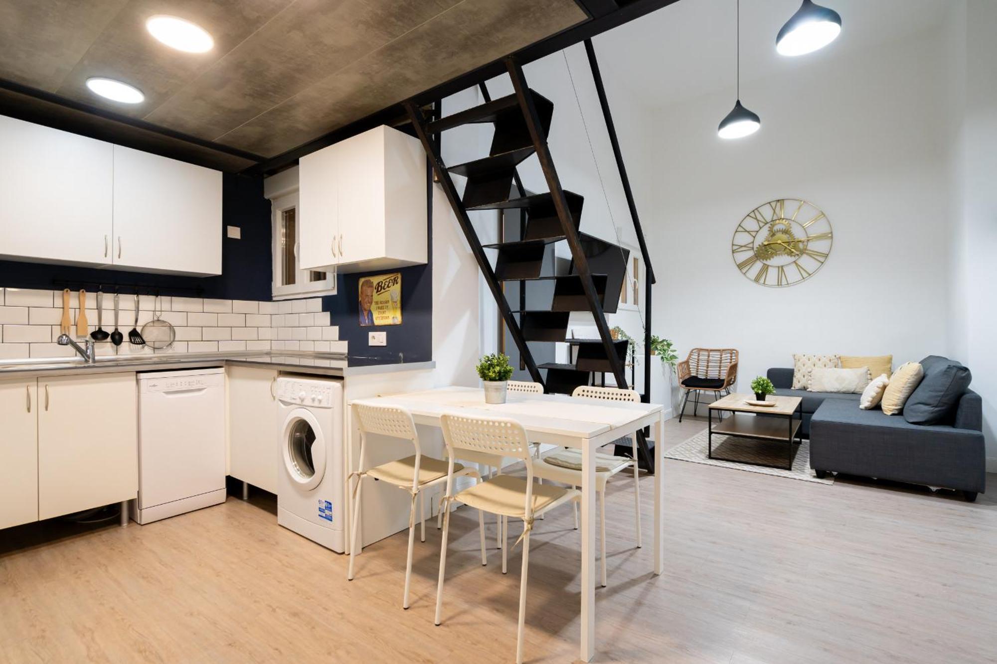 Lofts Reformados En El Bernabeu Alquiler Temporal Apartamento Madrid
