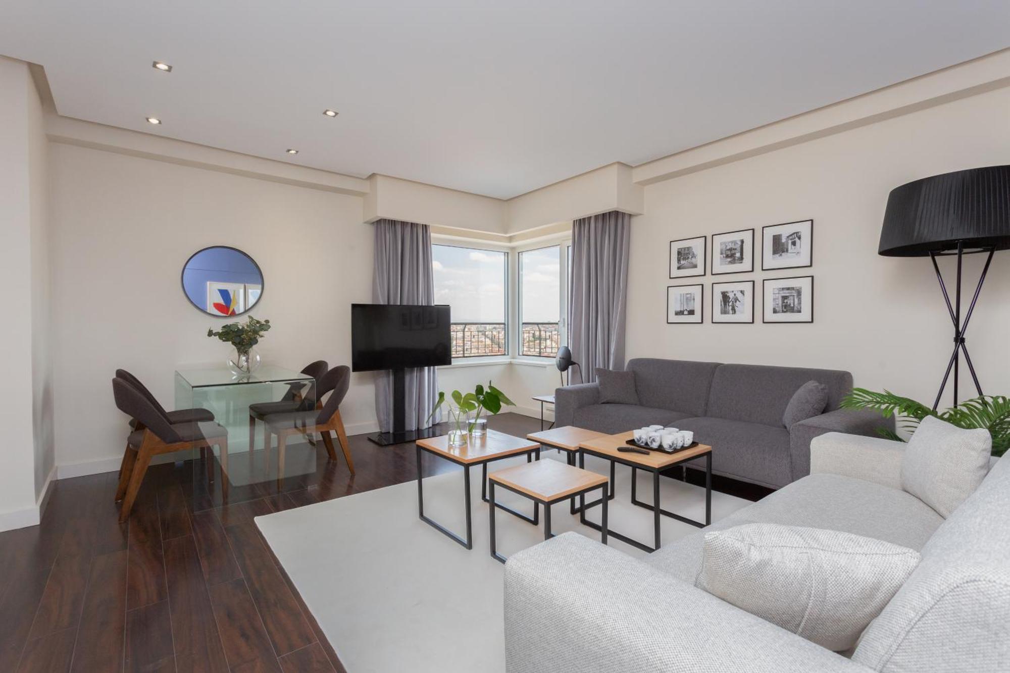 Apartamento Impresionante Apartamento En Edificio De Lujo Selton Plaza Espana *