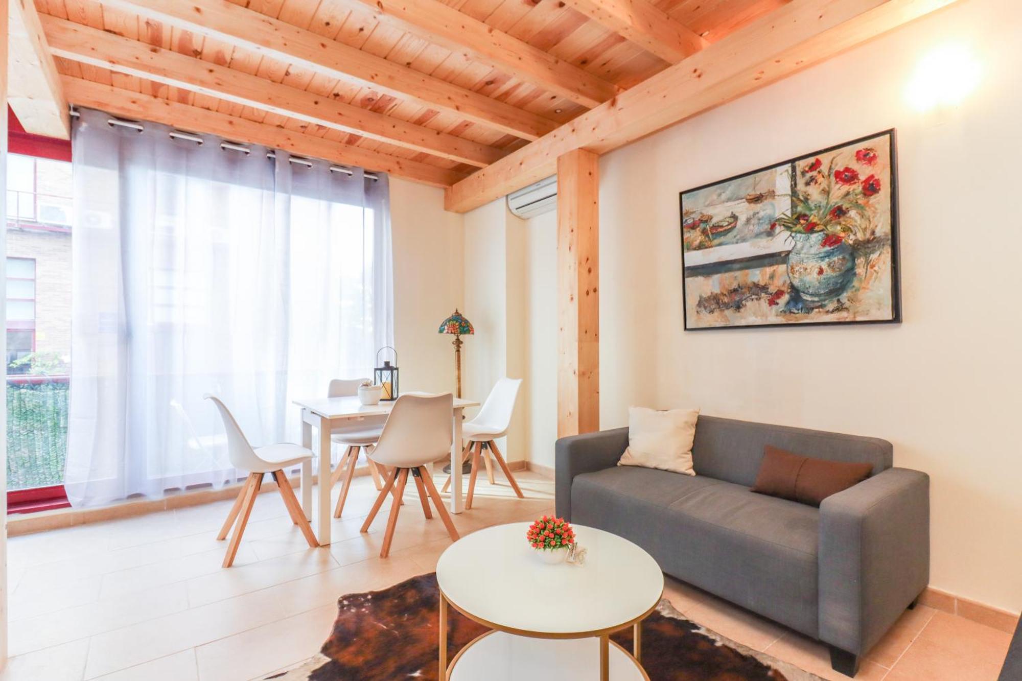 Bright Duplex For Families-vicalv Madrid