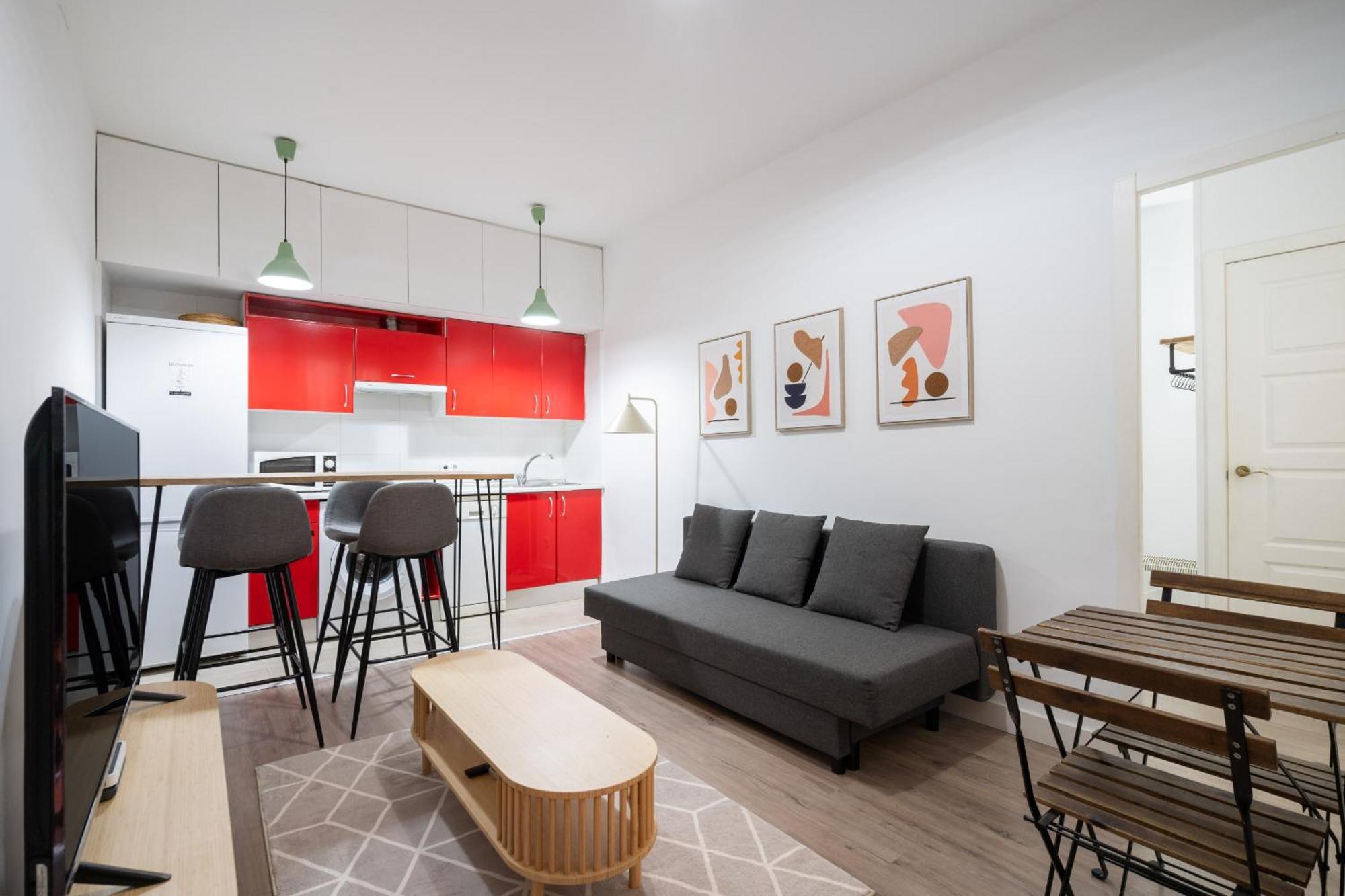 Apartamento En Chueca 4 Personas Alquiler Temporal *