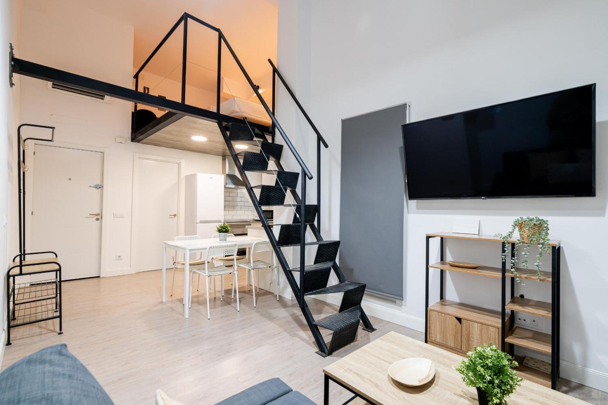 Lofts Reformados En El Bernabeu Alquiler Temporal * Madrid