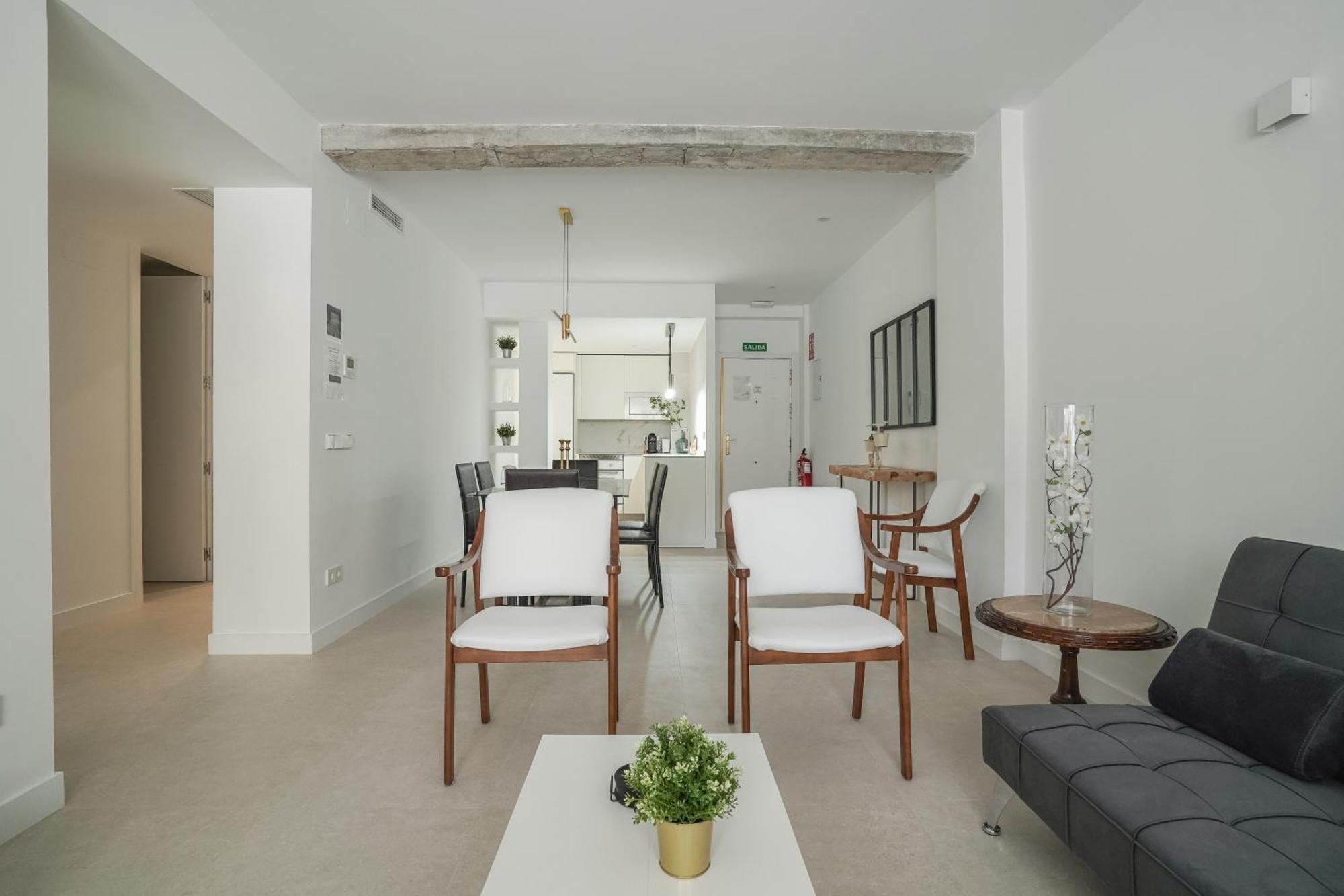 Modern Apartment-2bedrooms 2baths-bernabeu Apartamento *