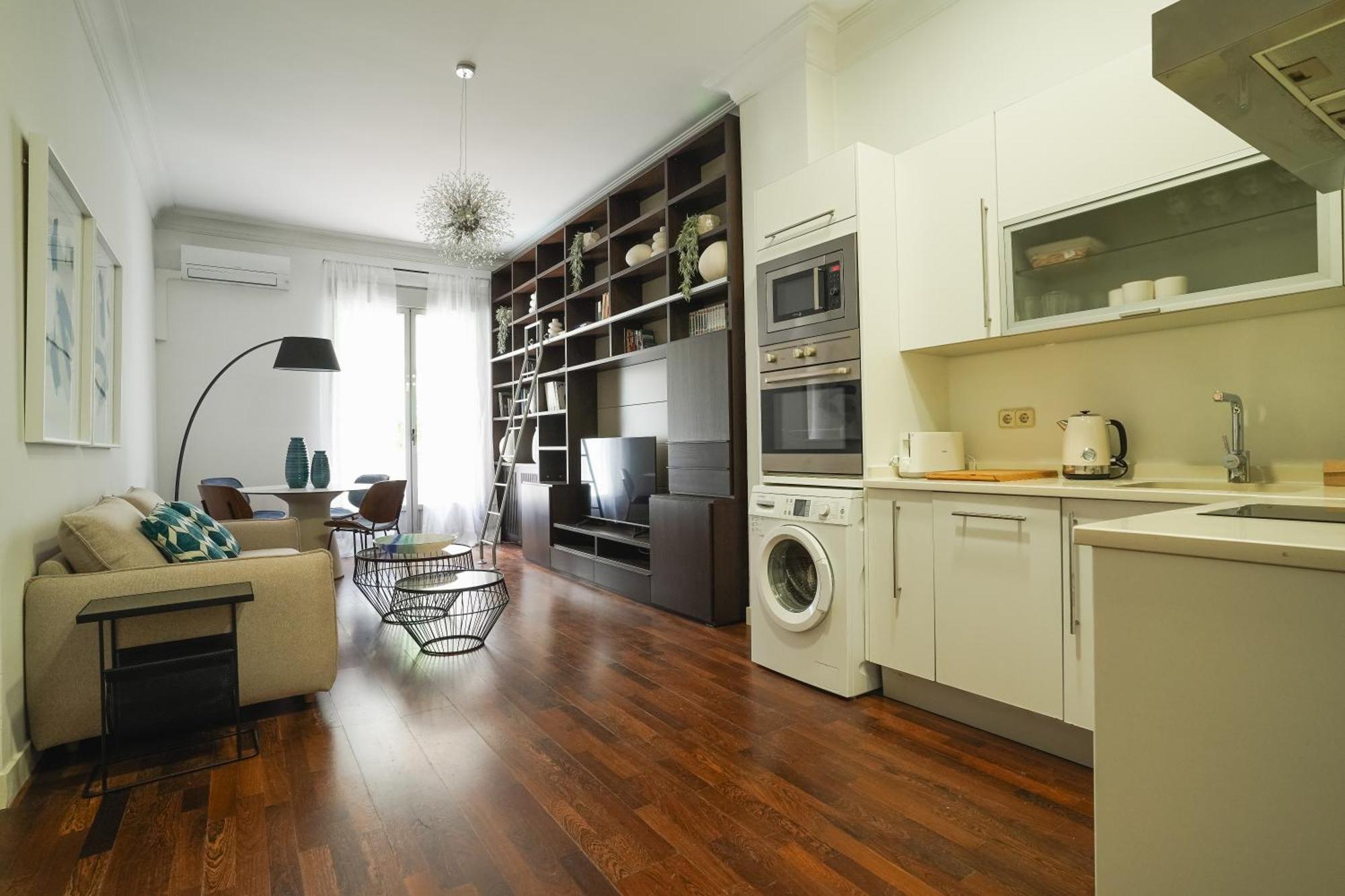 Apartamento Bright And Cozy-1bedroom 1bathroom-malasana Madrid