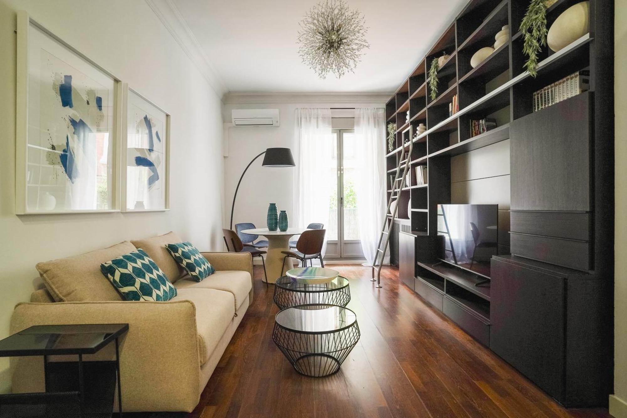 Apartamento Bright And Cozy-1bedroom 1bathroom-malasana *