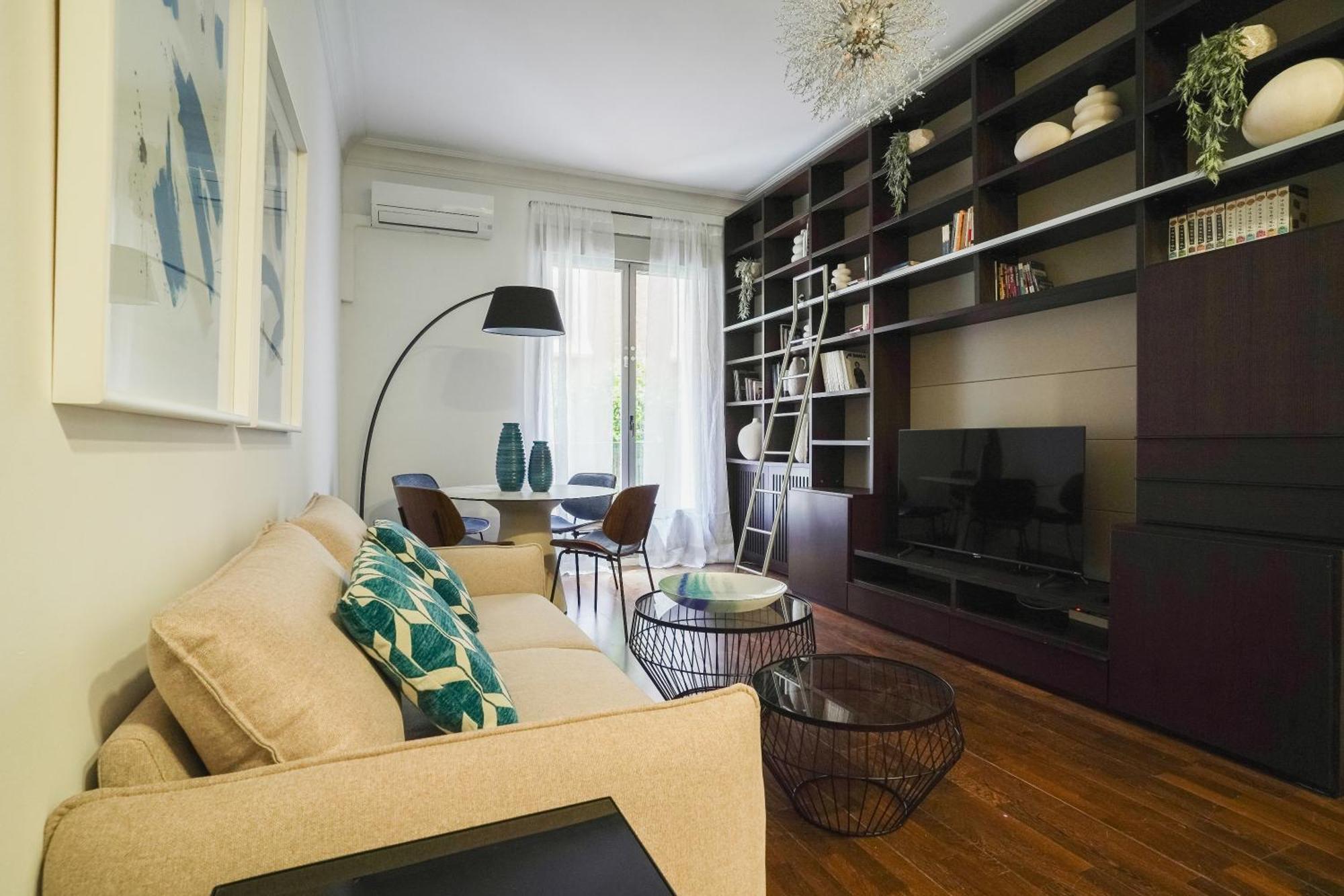 Apartamento Bright And Cozy-1bedroom 1bathroom-malasana *