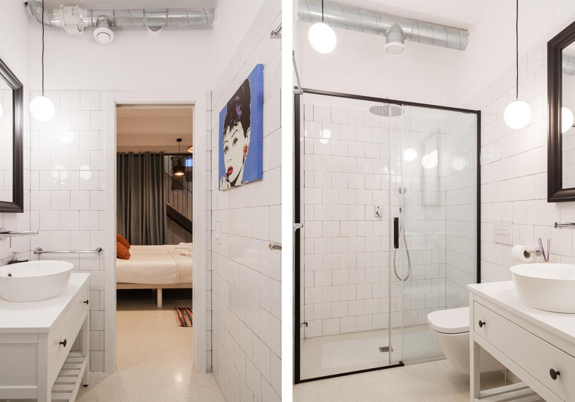 Apartamento Cozy Loft Embajadores, 2rooms 2bathrooms *