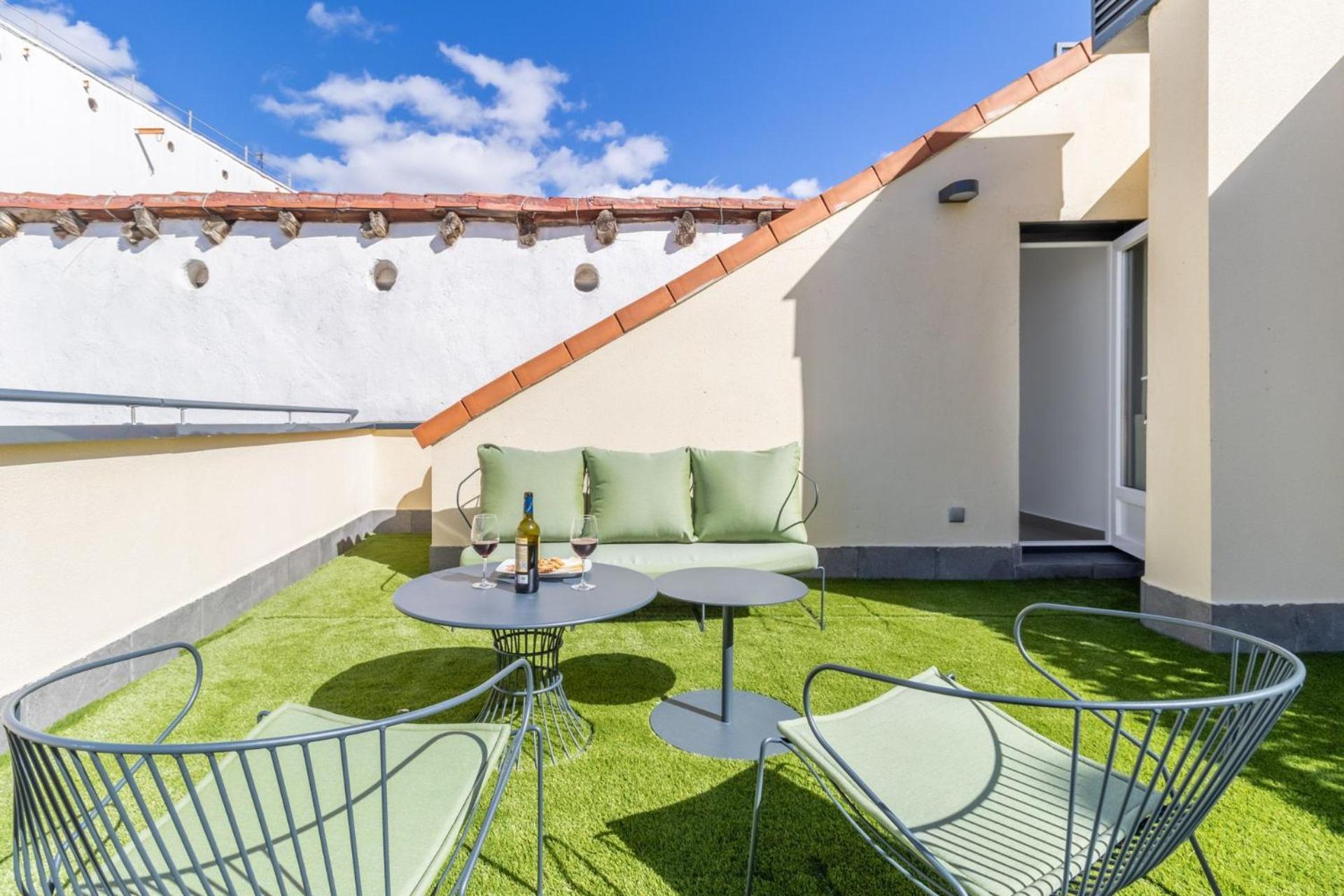 Apartamento Stylish New With Terrace In The Heart Of La Latina - Latina Toledo Atico I *