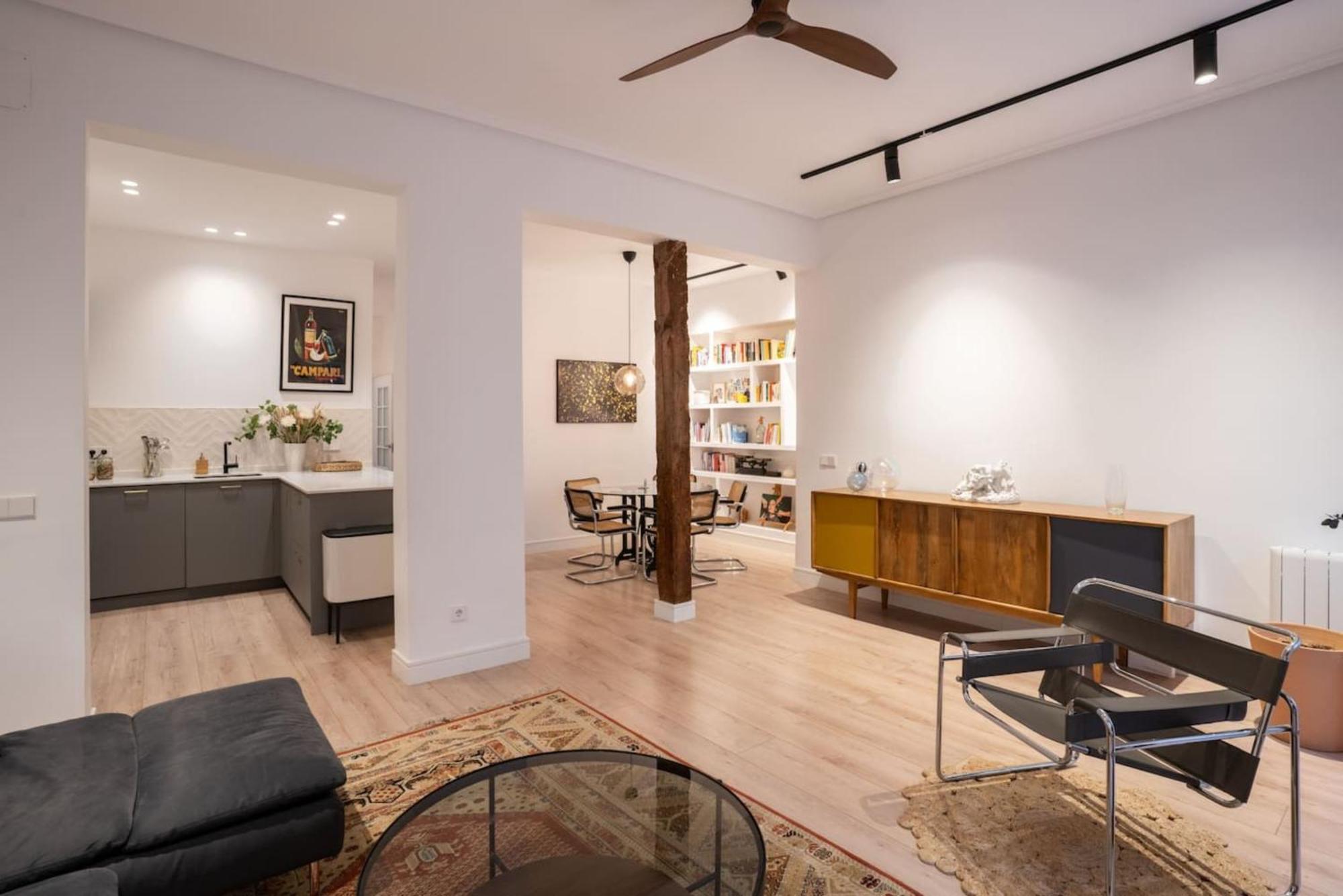 Apartamento Stylish 2 Bedroom In The Heart Of Madrid