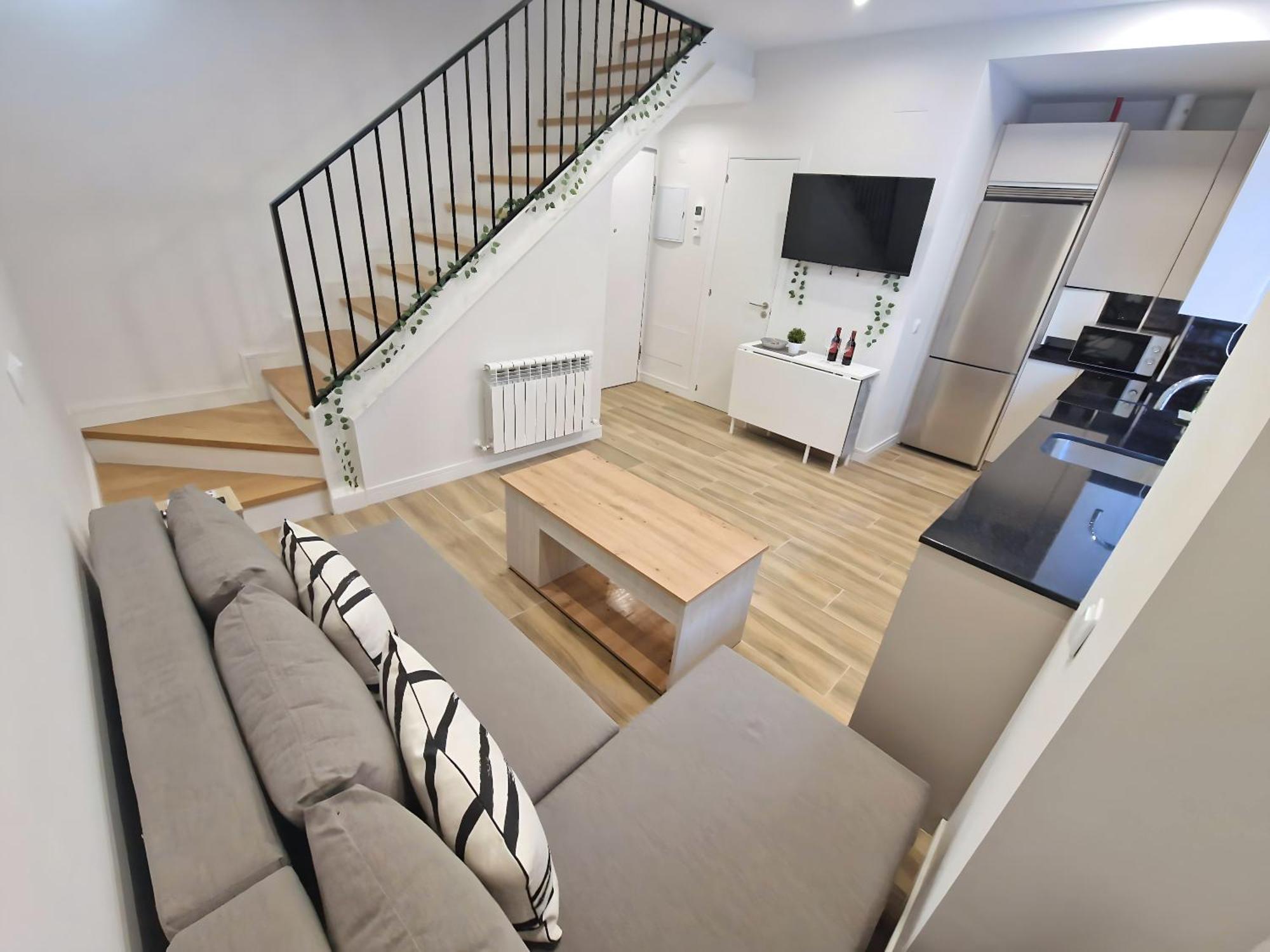 Apartamento Estupendo Duplex En Arganzuela