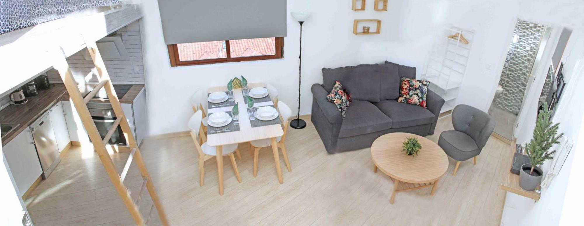 Apartamento Hermoso Atico En El Centro De