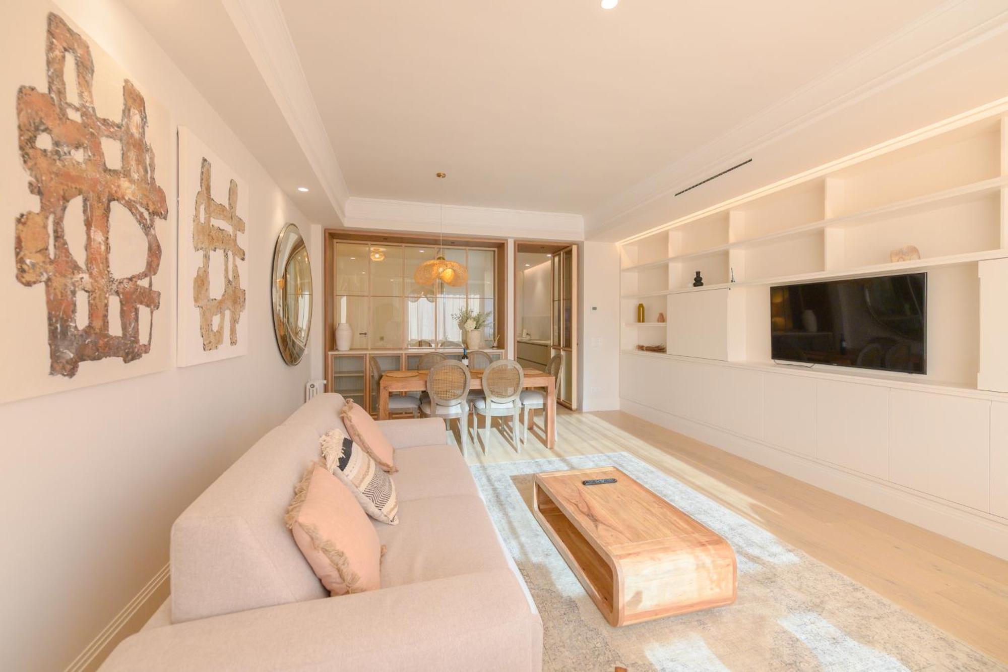 Apartamento For Bonito Temporal De Dos En El Barrio Salamanca Vel37