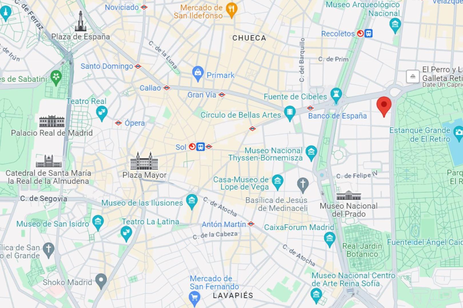 Central Apt 7px A 50 Metros De Retiro-museo Del Prado Apartamento Madrid