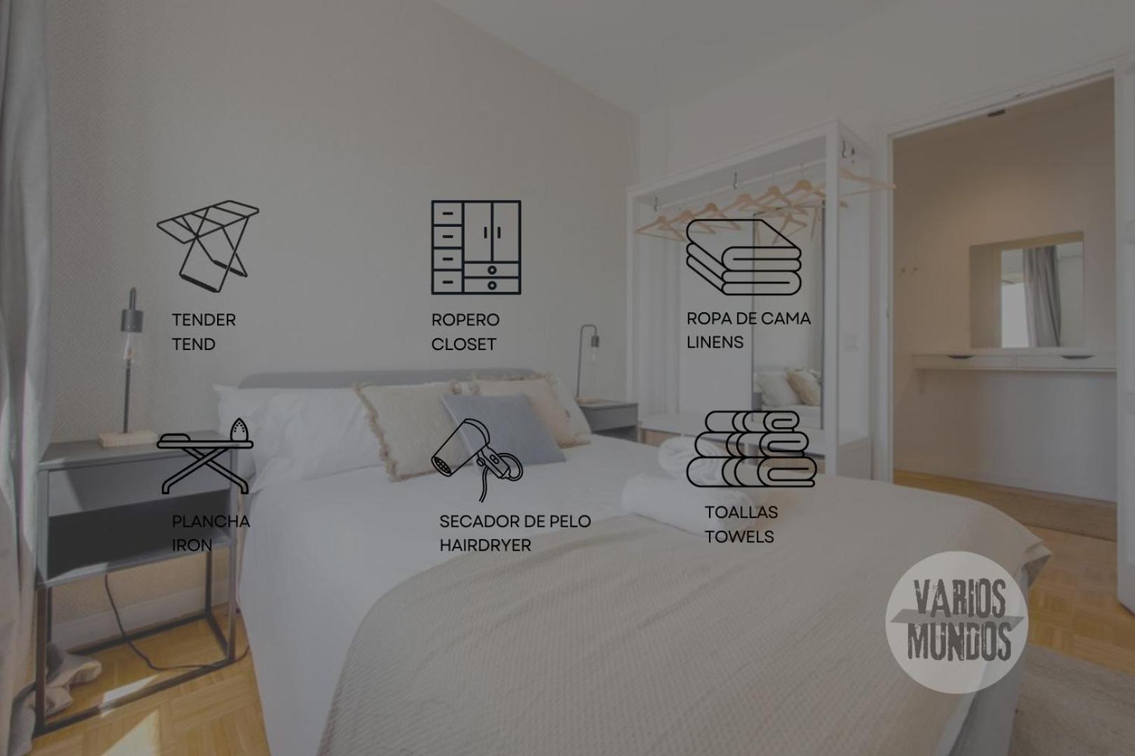 New 7pax En El Corazon De Madrid-centro Apartamento *
