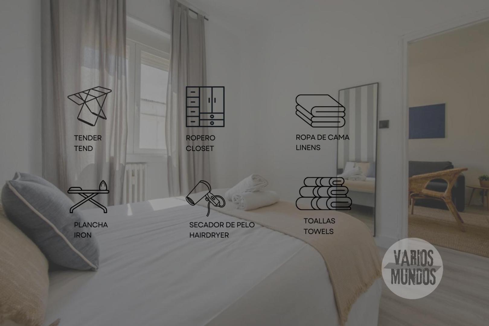 Central&cool 7pax En La Latina-centro De Apartamento Madrid