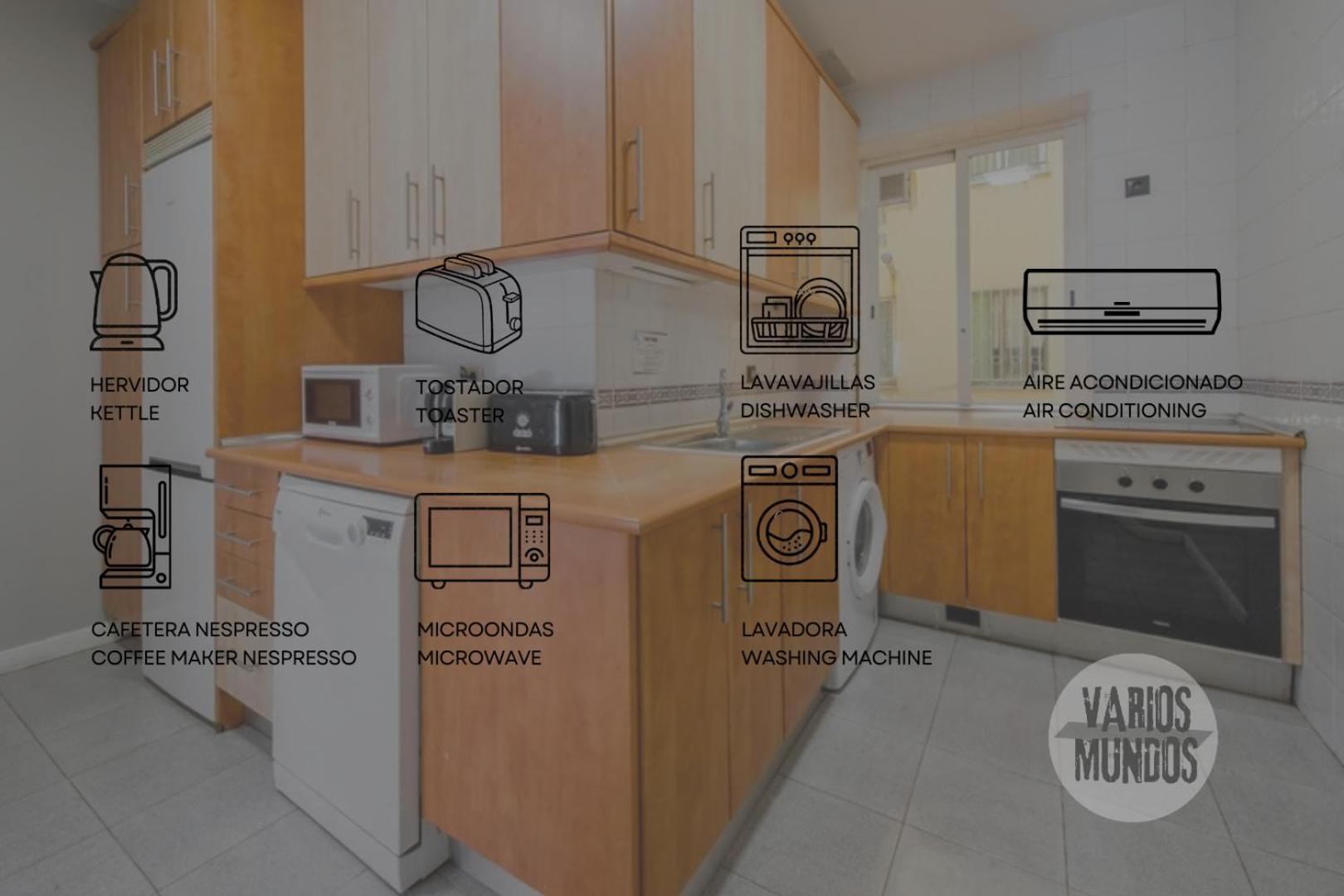 Amplio Y Centrico 9pax En La Latina Apartamento Madrid