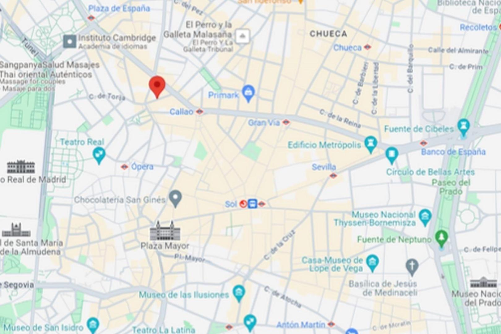 Atico Calle Silva 3pax Con Terraza Esquina Con Gran Via E2 Apartamento Madrid