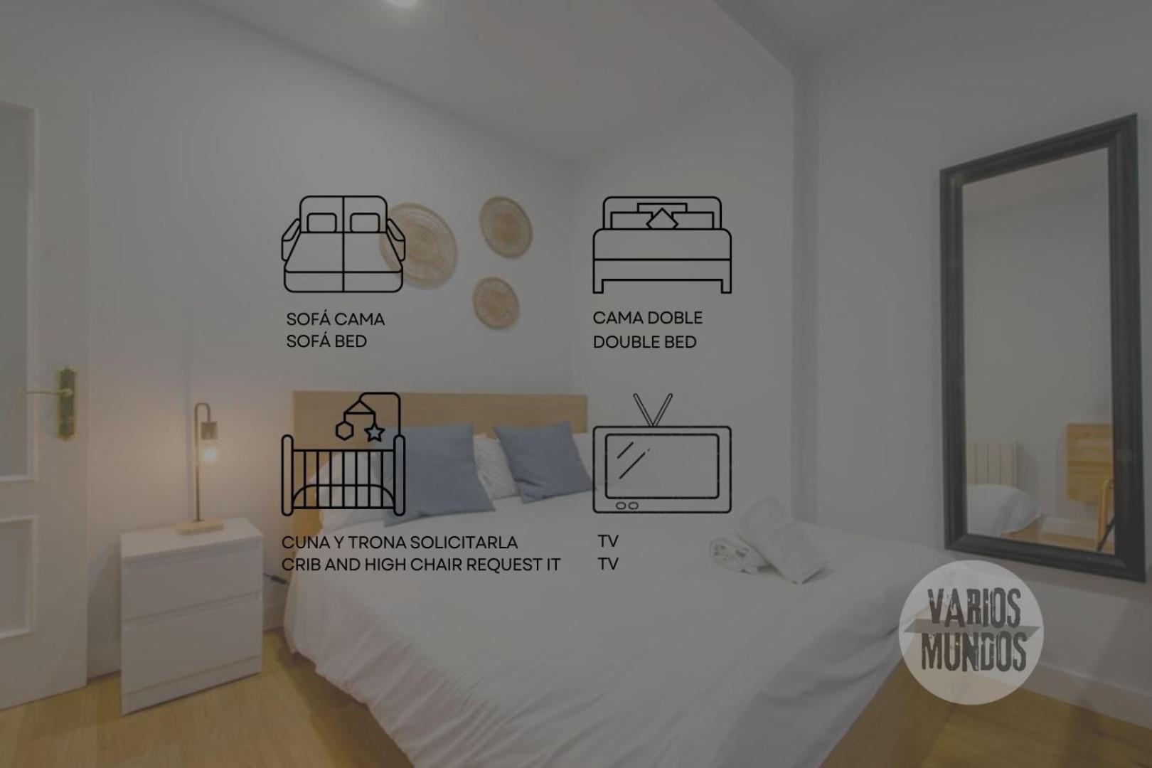 Apartamento Calle Regueros Loft 3pax En Pleno Chueca *